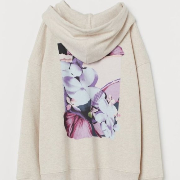 Helena Christensen X H&M Printed Hoodie XL - Picture 1 of 14